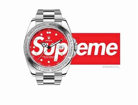 rolex and supreme collab|supreme x rolex dates.